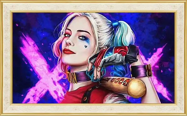 Картина в раме - Харли Квинн (Harley Quinn), Марго Робби