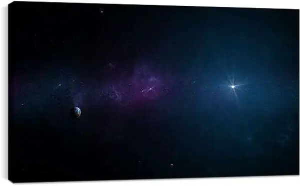 Постер на подрамнике - Космос