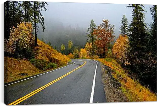 Постер на подрамнике - Осень