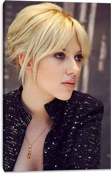 Постер на подрамнике - Scarlett Johansson - Скарлетт Йоханссон
