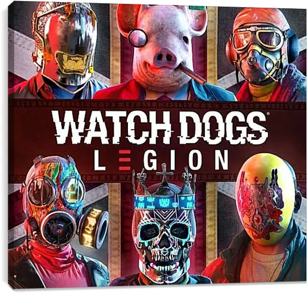 Постер на подрамнике - Watch Dogs Legion