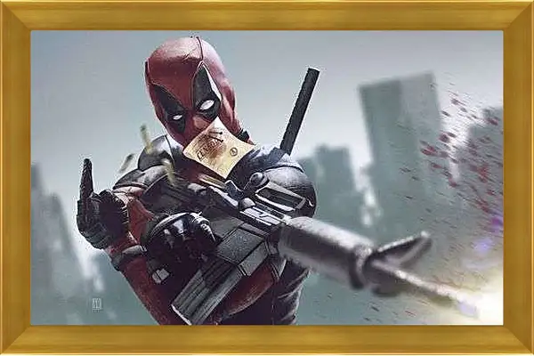 Картина в раме - Дэдпул