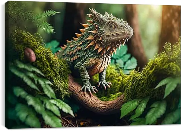 Постер на подрамнике - Рептилии