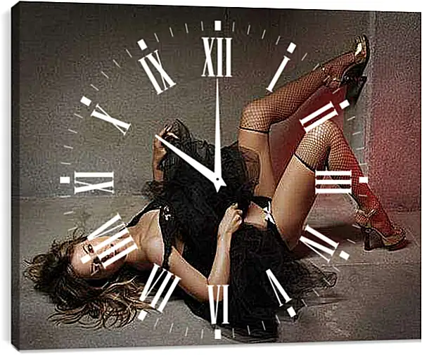Часы картина - Кейт Бекинсейл. Kate Beckinsale