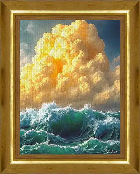 Картина в раме - Clouds 6