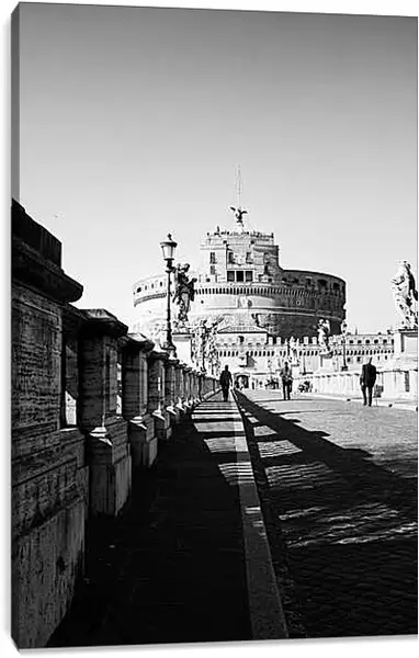 Постер на подрамнике - Римский замок