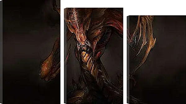 Модульная картина - Starcraft