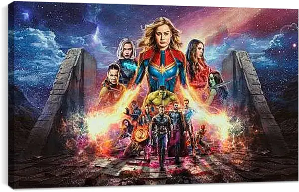 Постер на подрамнике - Мстители