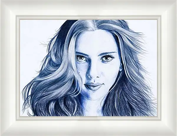 Картина в раме - Скарлетт Йоханссон