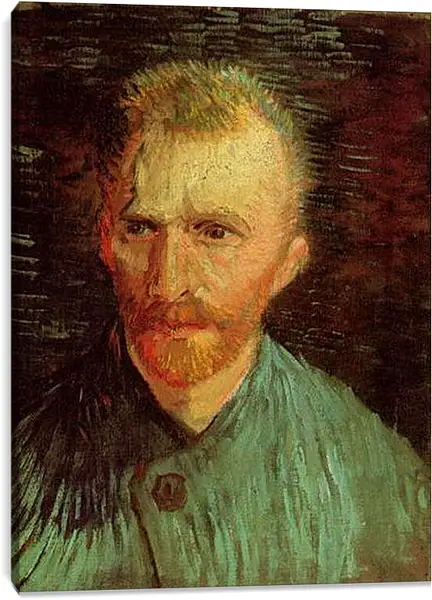 Постер на подрамнике - Автопортрет. Винсент Ван Гог