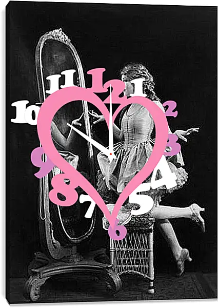 Часы картина - Ретро
