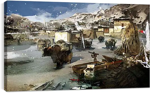 Постер на подрамнике - Far Cry 4