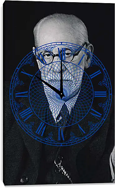 Часы картина - Зигмунд Фрейд