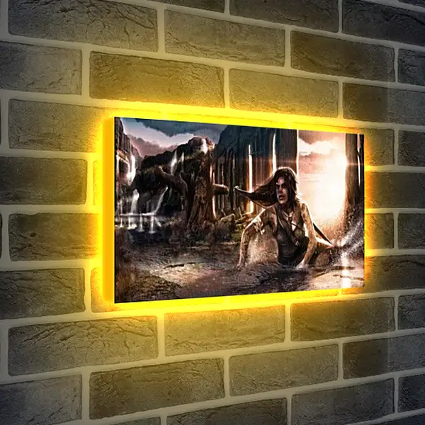 Лайтбокс световая панель - Tomb Raider