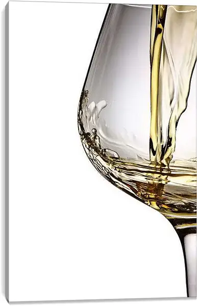 Постер на подрамнике - Бокал бренди. Вкус Жизни.