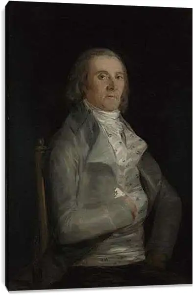 Постер на подрамнике - Don Andres del Peral. Франсиско Гойя