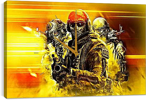 Часы картина - Call Of Duty