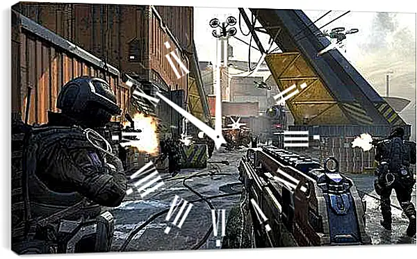 Часы картина - Call Of Duty: Black Ops II