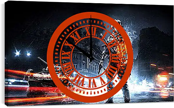 Часы картина - Battlefield 3