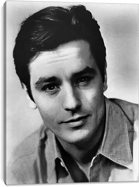 Постер на подрамнике - Ален Делон. Alain Delon