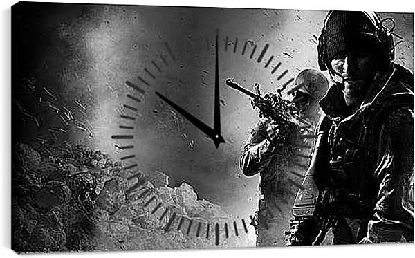 Часы картина - Call Of Duty: Modern Warfare 3