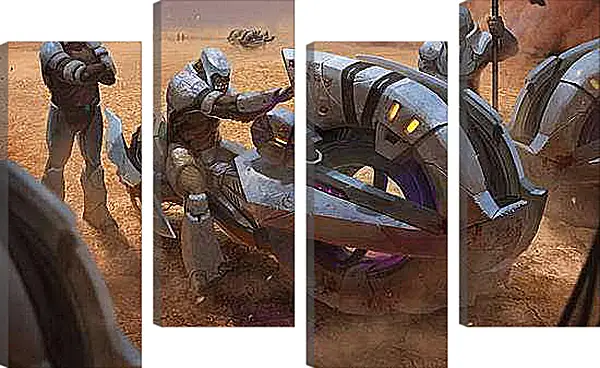 Модульная картина - Halo