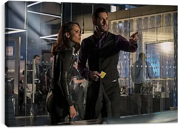 Постер на подрамнике - Люцифер. Lucifer