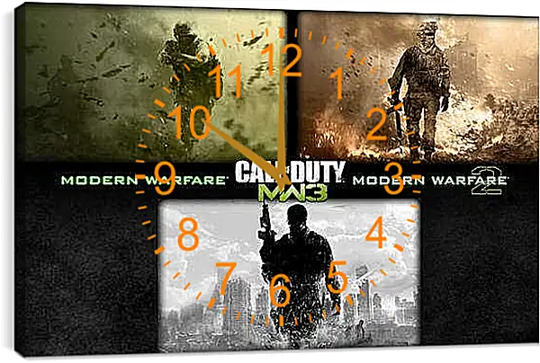 Часы картина - Call Of Duty