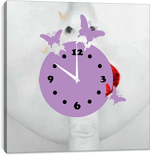 Часы картина - Тише