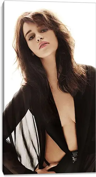 Постер на подрамнике - Эмилия Кларк. Emilia Clarke