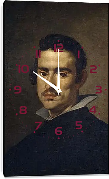 Часы картина - Portrait of a Man. Диего Веласкес