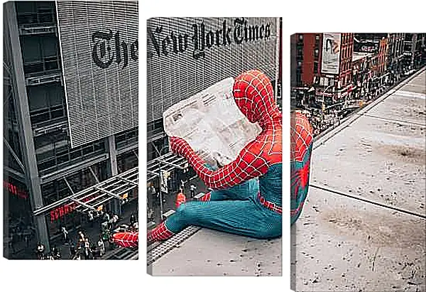 Модульная картина - Человек паук