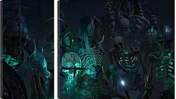 Модульная картина - Diablo IV