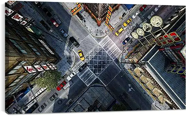 Постер на подрамнике - Grand Theft Auto IV