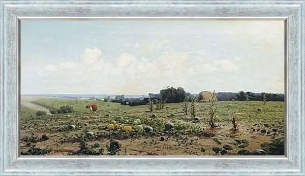 Картина в раме - Бахча. Иосиф Евстафиевич Крачковский