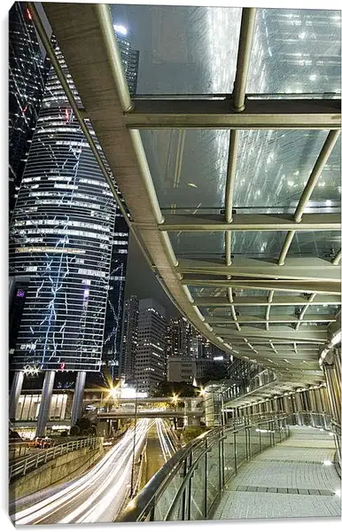 Постер на подрамнике - Гонконг