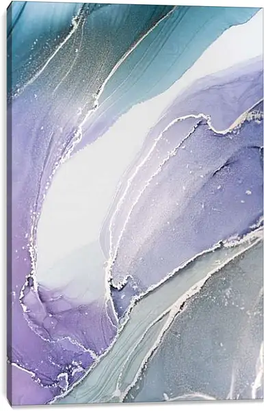 Постер на подрамнике - Abstraction violet2. Mari Dein