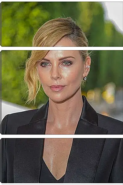 Модульная картина - Шарлиз Терон. Charlize Theron