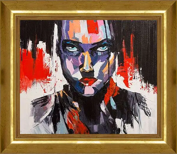 Картина в раме - Строгий взгляд