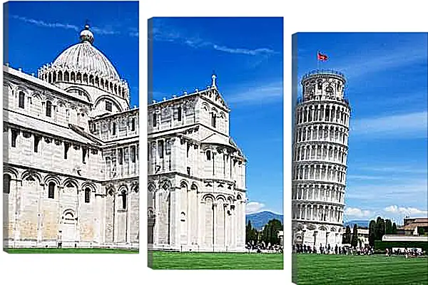 Модульная картина - Пизанская башня 4. Италия