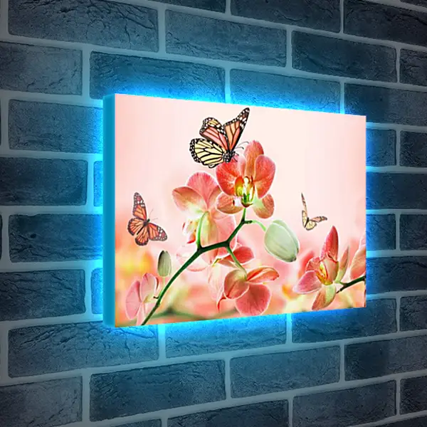 Лайтбокс световая панель - Весна