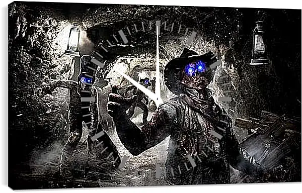 Часы картина - Call Of Duty: Black Ops II