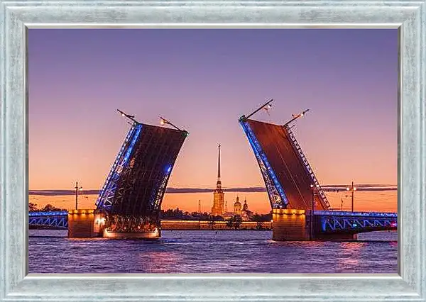 Картина в раме - Петропавловская крепость