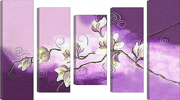 Модульная картина - Орхидея