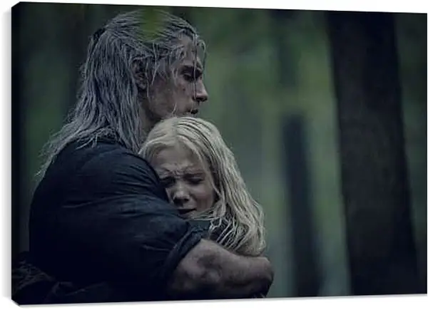 Постер на подрамнике - Ведьмак. The Witcher