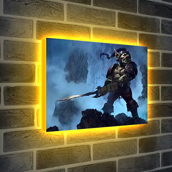 Лайтбокс световая панель - World Of Warcraft