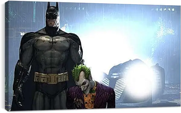 Постер на подрамнике - Batman: Arkham Asylum