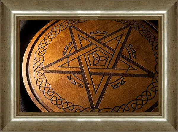 Картина в раме - Эзотерическая доска для спиритического сеанса