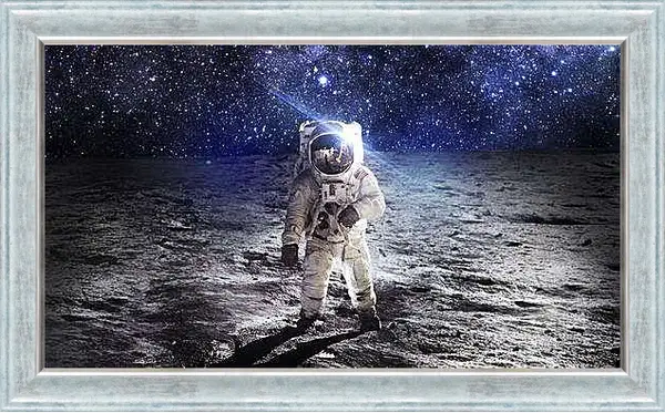 Картина в раме - На неизведанной планете