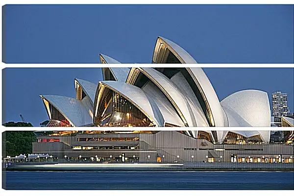 Модульная картина - Сиднейский оперный театр 2. Австралия